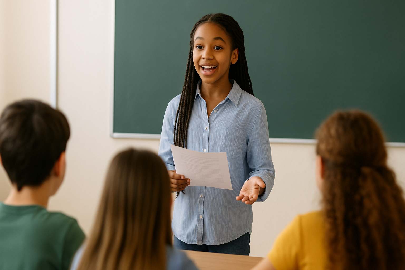 Building Confidence in Speaking